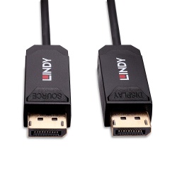 Cablu Lindy 50m DisplayPor, fibra optica - Img 1