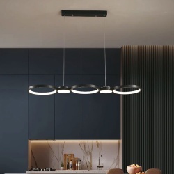 CANDELABRU LED 38W 4000K 95X100CM - NEGRU - Img 7