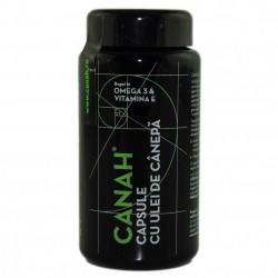 CAPSULE CU ULEI DE CANEPA 90cps*1335mg CANAH