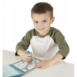 Carnet de colorat cu Apa magica Oceanul - Img 3