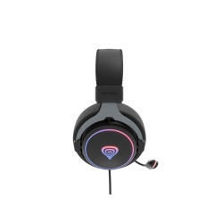Casti cu fir Genesis Neon 764 negru - Img 4