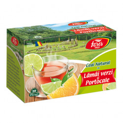 Ceai natural cu lamai verzi & portocale 20dz fares