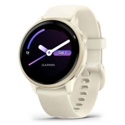 Ceas Garmin vívoactive 6 Bone/Lunar Gold - Img 14