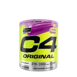 Cellucor C4 Original Pre-workout Grape Popsicle, Formula Pre-antrenament Cu Aroma De Struguri, 246 G