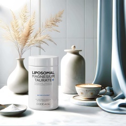 Codeage Liposomal Magnesium Taurate+, Magneziu Taurat Cu Tehnologie Liposomala Pentru Sanatatea Inimii Si Sistemului Nervos, 120 Cps - Img 9