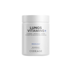 Codeage Lungs Vitamins, Formula Complexa Pentru Imbunatatirea Respiratiei, 90 Cps
