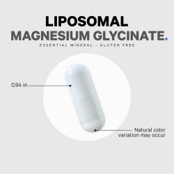 Codeage Magneziu Bisglicinat Lipozomal Cu Bioperine - Formula Avansata Pentru Absorbtie Superioara, 240 Cps - Img 5