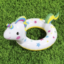 Colac de înot gonflabil - unicorn - 79 x 58 cm - Img 4