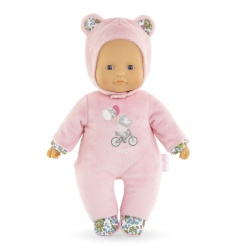 COROLLE MDC BEBELUS SWEET HEART URSULET ROZ 30CM - Img 2