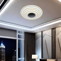 CORP ILUMINAT DECORATIV DIMABIL 125W 3000K + 6000K - ALB - Img 10