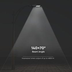 CORP ILUMINAT STRADAL LED SOLAR 40W 4000K ALB NEUTRU - Img 19