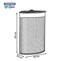 COS RUFE BAMBUS COLT 35x35x60 CM, 55 L - Img 6