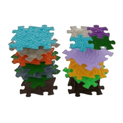 Covoras ortopedic senzorial puzzle Set Valgus