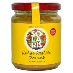 CREMA DE ARAHIDE CROCANT 250gr SOLARIS