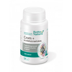 CROM+B COMPLEX NATURAL 30CPS