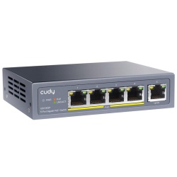 CUDY 5-Port Gigabit PoE+ Switch 60W - Img 4