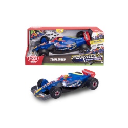 DICKIE TOYS FORMULA RACER MASINA TEAM SPEED CU LUMINI SI SUNETE SCARA 1 LA 24 - Img 3