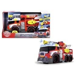 DICKIE TOYS MASINA DE POMPIERI CU LUMINI SI SUNETE 37.5CM - Img 9