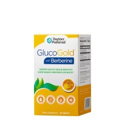 Doctor’s Preferred Glucogold With Berberine, Formula Avansata Pentru Reducerea Glicemiei Cu Berberina, 90 Tb - Img 2