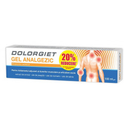 Dolorgiet gel analgezic 100ml -20% promo