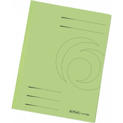 DOSAR PLIC A4, CARTON RECICLAT, VERDE INTENS