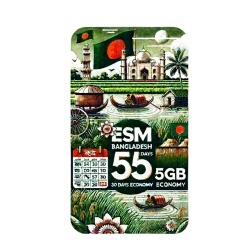 eSIM Bangladesh 5GB 30Days Economy