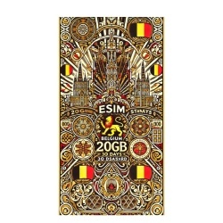 eSIM Belgium 20GB 30Days Standard