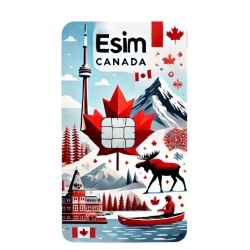 eSIM Canada, 100GB, 30 Days, Standard