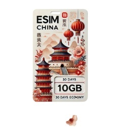 eSIM China 10GB 30Days Economy