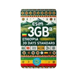 eSIM Ethiopia 3GB 30Days Standard