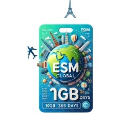 eSIM Global 10GB 365 days Economy