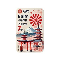 eSIM Japan 1GB 7Days