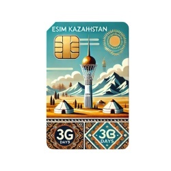 eSIM Kazakhstan 3GB 30Days Economy