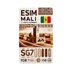 eSIM Mali 1GB 7Days Economy