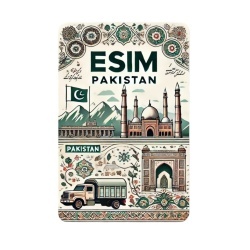 eSIM Pakistan, 50GB, 30 Days, Standard