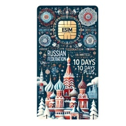eSIM Russian Federation, Unlimited Plus, 10 Days
