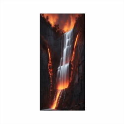 Folie imprimata color pentru decor Frigider, dimensiune 200 x 90cm, model: AVX-FR19 - Img 2