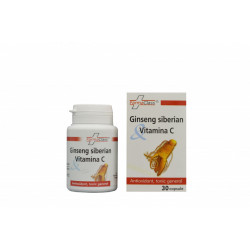 GINSENG SIBERIAN+VIT. C 30CPS