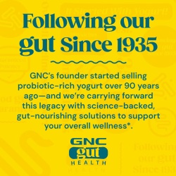 Gnc Gut Health Complete Synbiotic 4-in-1 Digestive Support Powder, Formula Premium Pentru Sustinerea Digestiei Si A Imunitatii, Cu Prebiotice, Probiotice Si Postbiotice, 180 G - Img 6