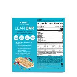 Gnc Total Lean Lean Bar, Baton Proteic, Cu Aroma De Tort De Vanilie, 50g - Img 2