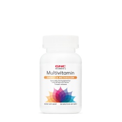 Gnc Women's Multivitamin Energy & Metabolism, Complex De Multivitamine Pentru Femei, 90 Tb - Img 2