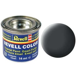 Gri prafuit mat RAL 7012, vopsea email 14 ml