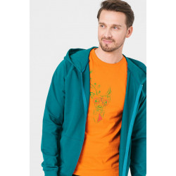 Hanorac coton casual barbati petrol-xl - Img 6