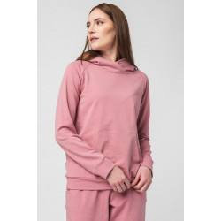 Hanorac coton raglan femei pink-l - Img 4