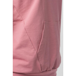 Hanorac coton raglan femei pink-xl - Img 5