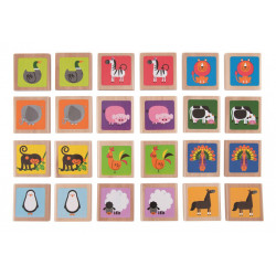 Hape joc de memorie animalele - Img 3