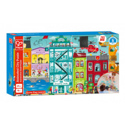 Hape puzzle orasul animat - Img 1