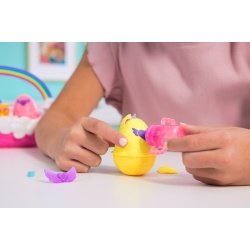 HATCHIMALS ALIVE NEON RAINBOW SET COSULET DE OUA - Img 7