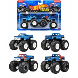 HOT WHEELS MONSTER TRUCK SET 2 MASINI BIGFOOT SI BIGFOOT BITE SCARA 1 LA 64 - Img 4
