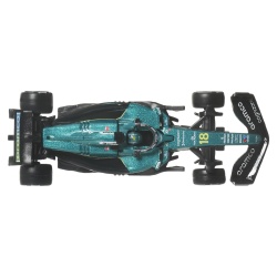 HOT WHEELS PREMIUM REAL RIDERS FORMULA 1 2024 MASINUTA METALICA ASTON MARTIN ARAMCO FORMULA ONE TEAM SCARA 1 LA 64 - Img 4